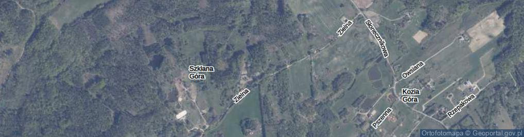 Zdjęcie satelitarne Miętowa ul.